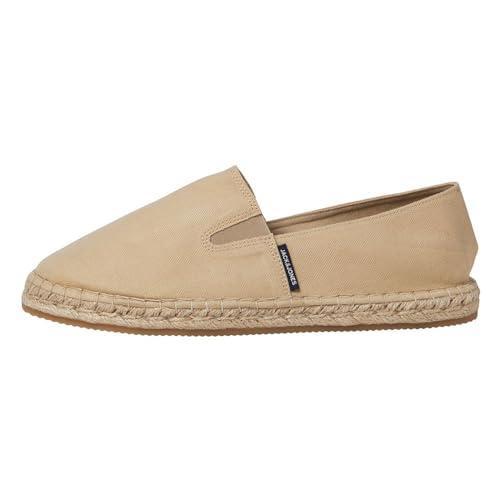 Jack & Jones JFWREGENT męskie espadryle, Plaza Taupe, 42 EU, szary, 42 EU