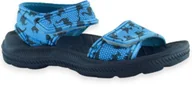 Buty dla chłopców - Sandały dla dzieci z pianki Axim 23764 Niebieskie - miniaturka - grafika 1