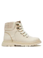 Buty dla dziewczynek - Mayoral Trapery 46481 Écru - miniaturka - grafika 1