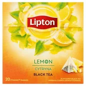 Herbata - Lipton LEMON PIRAMIDKI 20TB - miniaturka - grafika 1