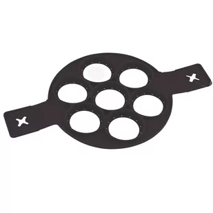 Tadar Silikonowa Foremka do Przygotowywania Okrągłych Placków lub Jajek Sadzonych 7 Otworów - Pozostałe akcesoria kuchenne - miniaturka - grafika 1