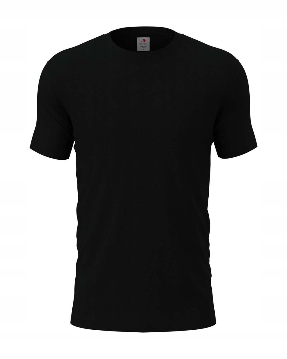 Koszulka męska T-shirt męski Stedman Classic-T Fitted Black Opal M