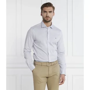 Tommy Hilfiger Koszula CL JERSEY FLOWER | Slim Fit - Koszule męskie - miniaturka - grafika 1