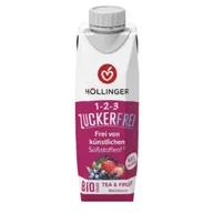 Soki i napoje niegazowane - Hollinger Napój o smaku owoców leśnych bez cukru 300 ml Bio - miniaturka - grafika 1
