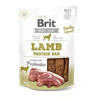 Przysmaki dla psów - Brit Care Pies Brit Meaty Jerky Lamb Protein Bar przysmak 80g - miniaturka - grafika 1