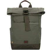 Torby na laptopy - camel active City Plecak 45 cm Komora na laptopa khaki - miniaturka - grafika 1