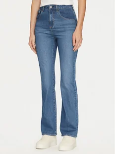 BOSS Jeansy Lyris 50531993 Niebieski Straight Fit - Spodnie damskie - miniaturka - grafika 1