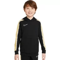 Odzież sportowa dziecięca - Bluza dla dzieci Nike NK Dry Academy Hoodie Po FP JB czarno-złota CZ0970 011 - miniaturka - grafika 1