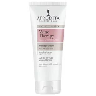 Afrodita, Wine Therapy, Krem Do Masażu Z Winem Musującym, 150ml - Olejki i świece do masażu - miniaturka - grafika 1