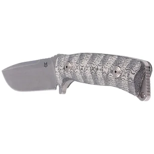 Nóż FOX Pro Hunter Black Micarta, Stone Washed (FX-131 MBSW) - Noże - miniaturka - grafika 6