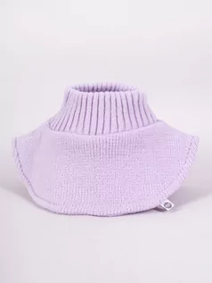 Swetry dla dziewczynek - Golfik zimowy dziewczęcy fioletowy S-M - YOCLUB - grafika 1
