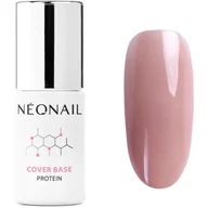 Lakiery hybrydowe - NeoNail - COVER Base Protein - Proteinowa, koloryzująca baza do paznokci - 7,2 ml - 9483-7 - PURE NUDE - miniaturka - grafika 1