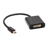 Huby USB - AKYGA Kabel adapter Akyga AK-AD-37 DVI 24+5 pin F mini DisplayPort M 0,15m czarny AK-AD-37 - miniaturka - grafika 1