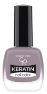 Lakiery do paznokci - Golden Rose lakier do paznokci Z Keratyną Keratin Nail Color - 67 - miniaturka - grafika 1