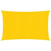 Parasole ogrodowe - vidaXL Lumarko Żagiel przeciwsłoneczny, 160 g/m, żółty, 2x4 m, HDPE! 311559 - miniaturka - grafika 1