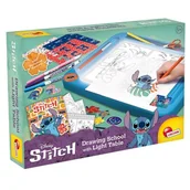 Zabawki kreatywne - Szkoła rysowania z tablicą LED Stitch 107582 LISCIANI - miniaturka - grafika 1