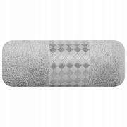 Ręczniki - Euro Firany Ręcznik Kąpielowy Bambo02 (3) 70 x 140 Srebrny 1223224 - miniaturka - grafika 1