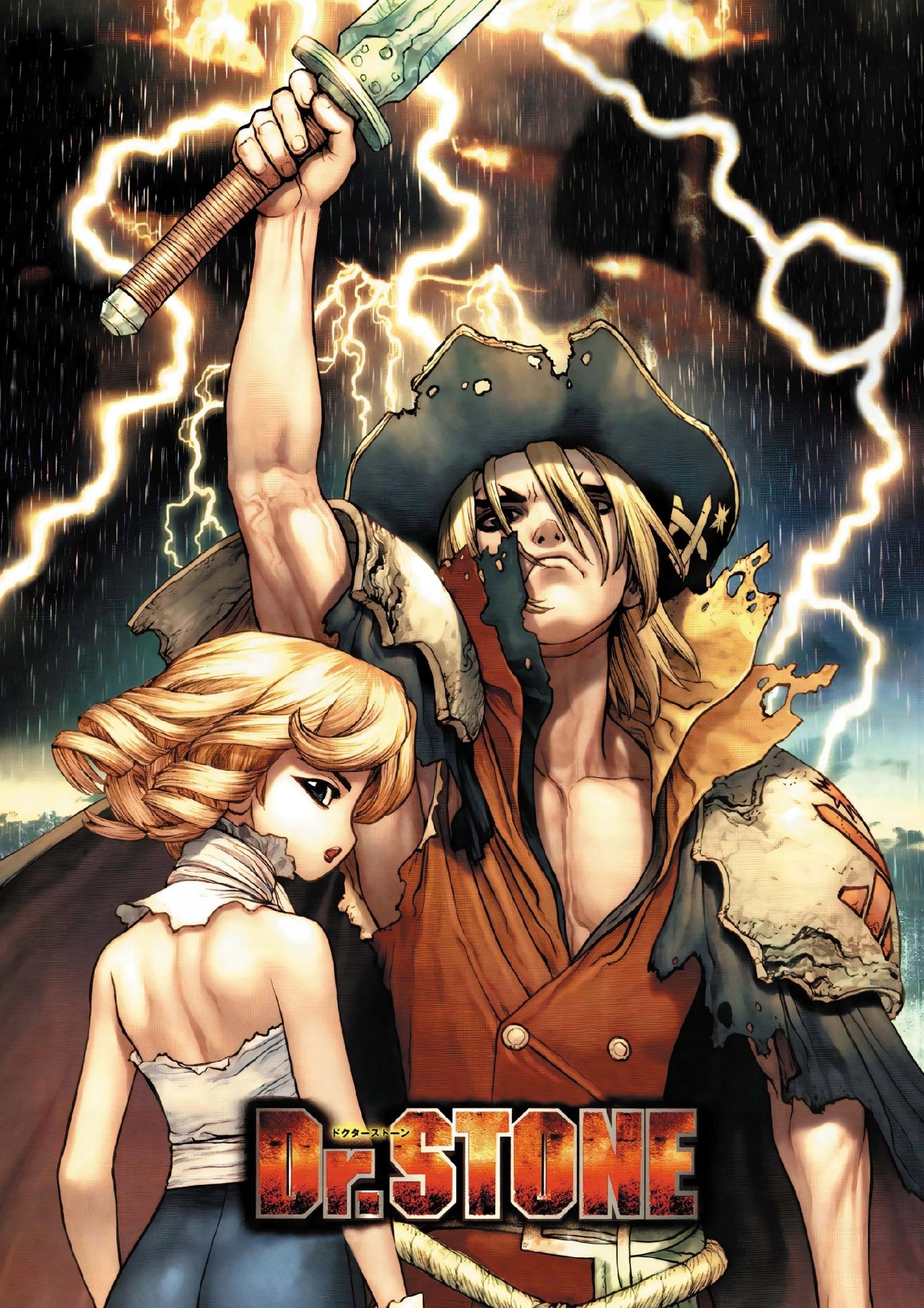 Plakat A2 anime manga Dr. Stone Dr Stone