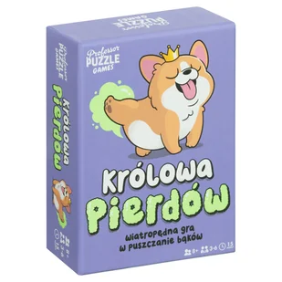Królowa Pierdów, gra rodzinna - Puzzle - miniaturka - grafika 1