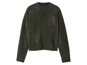 Swetry damskie - esmara® Sweter damski dzianinowy (Oliwkowy, S(36/38)) - miniaturka - grafika 1