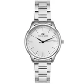 Zegarki męskie - Zegarek męski Jordan Kerr C4018 srebrny - miniaturka - grafika 1