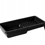 Pozostałe akcesoria malarskie - Polax Kuweta malarska mała 15x29cm na farbę do wałka 10cm czarna - miniaturka - grafika 1