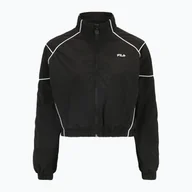 Bluzy damskie - Bluza damska FILA Laplace Cropped Track black - miniaturka - grafika 1