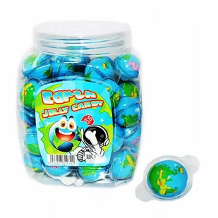 JELLY CANDY EARTH ŻELKI ZIEMIA (10G) 50 SZT - Żelki - miniaturka - grafika 1