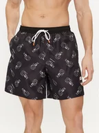 Kąpielówki męskie - KARL LAGERFELD Szorty plażowe 241M2217 Kolorowy Regular Fit - miniaturka - grafika 1