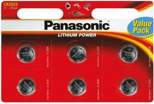 Panasonic Deutschland GmbH Wentronic CR2025 P 6-BL Panasonic baterie jednorazowe 5410853043829 - Baterie i akcesoria - miniaturka - grafika 6
