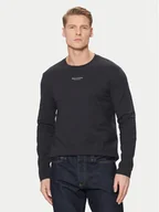 Bluzy męskie - Marc O'Polo Longsleeve 520 2012 52020 Granatowy Regular Fit - miniaturka - grafika 1