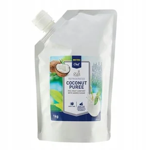 Puree Kokos 1kg - Metro Chef cukiernicze naturalne pulpa kokosowa desery - Koncentraty warzywne, przeciery - miniaturka - grafika 1
