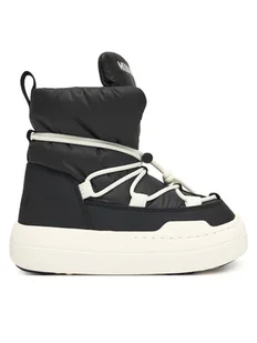 Moon Boot Śniegowce Jr Park lace Mid 80D3440070 S Czarny - Buty dla dziewczynek - miniaturka - grafika 1