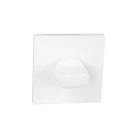 Klamki - Domino Szyld QRS WC biały - miniaturka - grafika 1