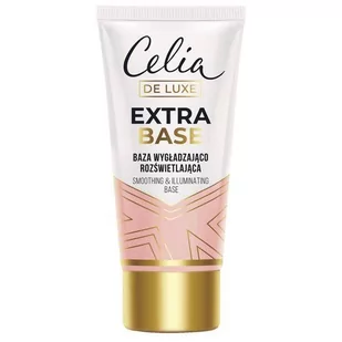 Celia De Luxe Extra Base Baza pod makijaż wygładzająco - rozświetlająca 30ml - Bazy pod makijaż - miniaturka - grafika 1