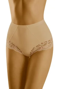 Wol-Bar Exepta beżowy XL Majtki figi modelujące - Majtki damskie - miniaturka - grafika 1