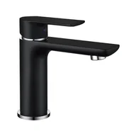 Baterie umywalkowe - Mexen Alfa bateria umywalkowa, czarna - 745700-70 - miniaturka - grafika 1