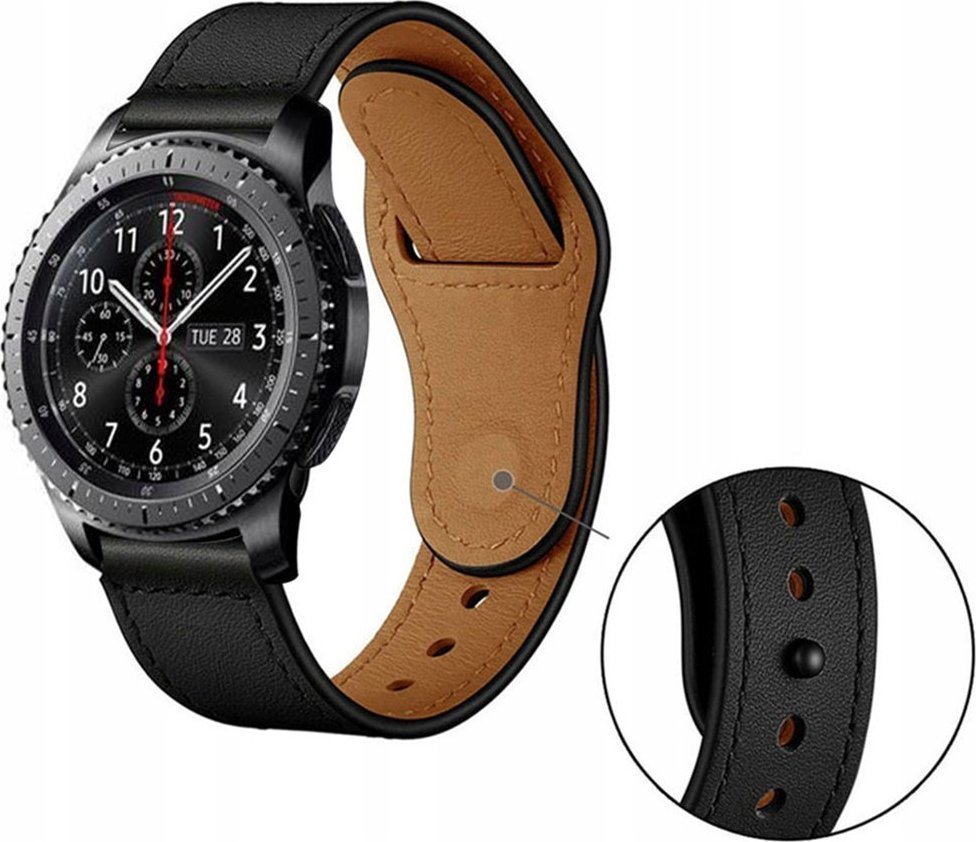 PASEK Skórzany DO HUAWEI WATCH GT/GT2/GT3 46 mm