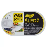 Konserwy i dania rybne - Era Ryb Śledź w oleju po gdańsku 170 g - miniaturka - grafika 1