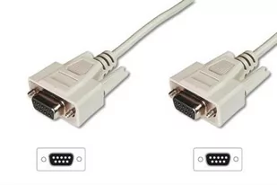 Kabel połączeniowy RS232 1:1 Typ DSUB9/DSUB9, Ż/ż - Kable komputerowe i do monitorów - miniaturka - grafika 1