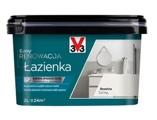 Farba do łazienki V33 bawełna 2l - Farby olejne i specjalne - miniaturka - grafika 1