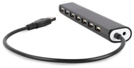 Adaptery i przejściówki - Gembird Hub USB 2.0 - 7 x USB 2.0 UHB-U2P7-04 - miniaturka - grafika 1