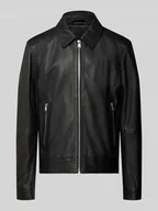 Kurtki męskie - Kurtka skórzana o kroju regular fit z naturalnej skóry jagnięcej model ‘MAPSON4’ - miniaturka - grafika 1