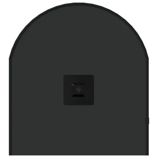 Lustro ścienne, czarne, 70x30 cm, owalne Lumarko - Lustra - miniaturka - grafika 6