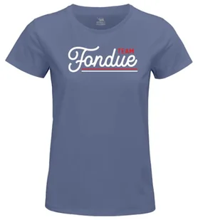 Republic Of California"Team Fondue" WOREPCZTS050 Koszulka damska, Denim, Rozmiar L, Denim, L - Koszulki i topy damskie - miniaturka - grafika 1