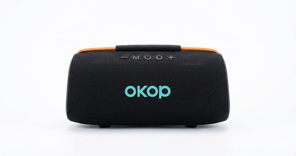 Głośnik Bluetooth Przenośny Okop KP-815 30W RGB TWS IPX6 Wodoodporny