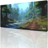 Podkładki pod mysz - DUŻA PODKŁADKA POD MYSZKĘ Wioska Verdantvale 90x40 TILT XL Dla gracza - miniaturka - grafika 1