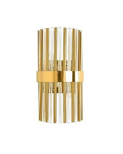 Lampa Ścienna Kinkiet Ścienny Como Złoty - Lampy ścienne - miniaturka - grafika 1