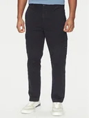Spodnie męskie - BOSS Spodnie materiałowe Sisla-8 50530599 Granatowy Regular Fit - miniaturka - grafika 1