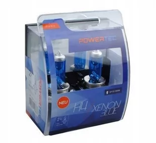 M-Tech o wyglądzie  ptzxb4 Duo H4 Xenon żarówki halogenowe 55 W, niebieskie, liczba 2 PTZXB4-DUO - Żarówki samochodowe - miniaturka - grafika 1